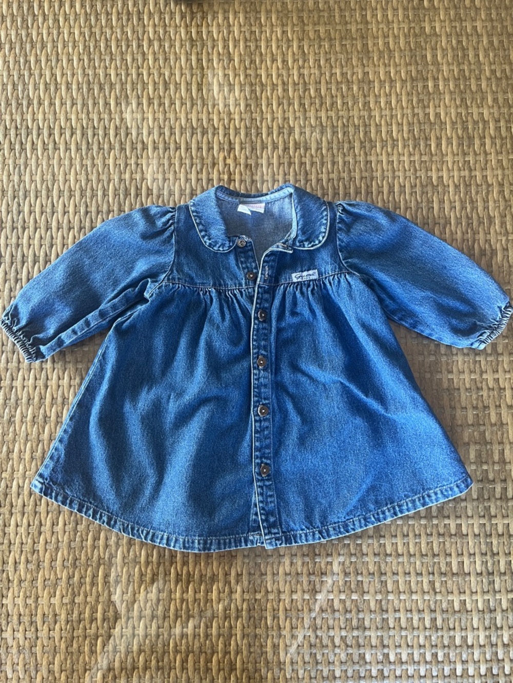 Guess Denim Baby Dress - Blue